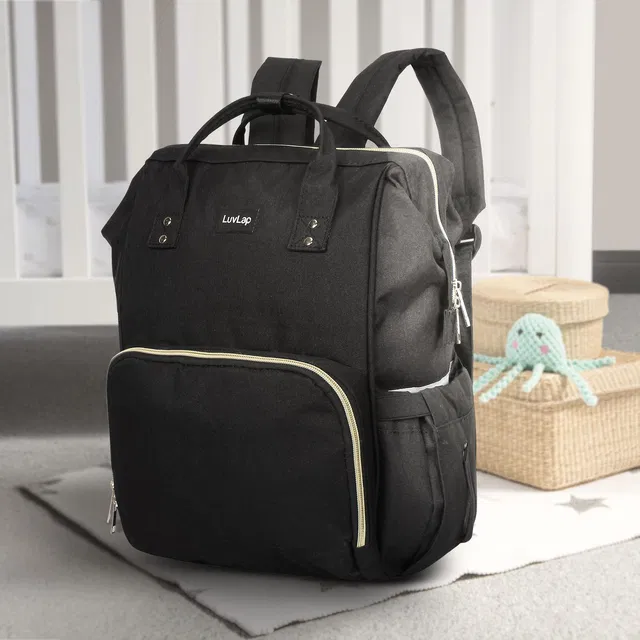 LuvLap Lily Diaper bag for mom & baby, Multfunctional & Watterproof with Changing Mat Diaper Bag