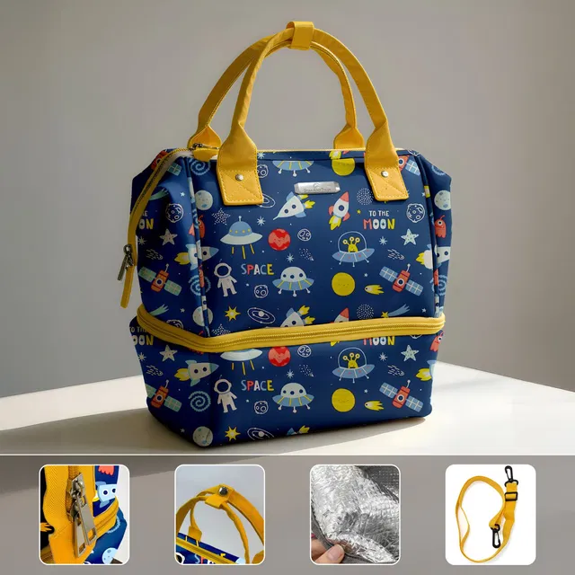StarAndDaisy Diaper Bag for Mothers, Baby Diaper Backpack with Spacious Compartment Mothers Maternity Bags for Travel Diaper Backpack