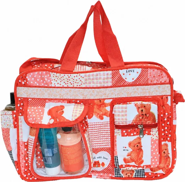 Oyo Baby Premium Baby Diaper Bag with Shoulder Strap 15 Ltr, 5 Pockets Diaper Bag
