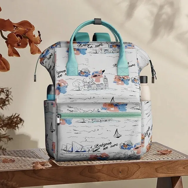 Stylora Premium Baby Diaper Bag Spacious, Waterproof Backpack printed diaper bag