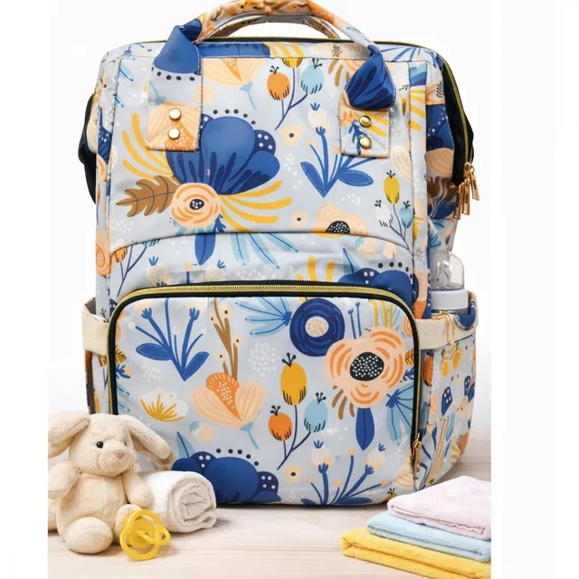 Tip 'n' Top Baby diaper backpack insulated bottle pockets splash proof material TODDLERS BAG