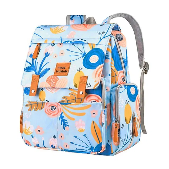 True Human Ultra Premium Designer Multipurpose Baby Diaper Bag, Mothers Maternity Bags Diaper bag