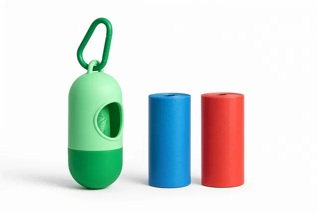 Amso Baby Diaper Bag Refills, Waste Diaper Trash Bags (1 Capsul and 2 Multi Color Garbage Roll)