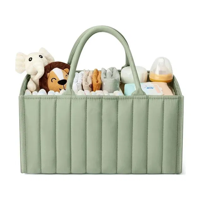SUICUNE Baby Diaper Caddy Organizer - Gift Registry for Baby Shower, Nursery Organizer Baby Diaper Caddy