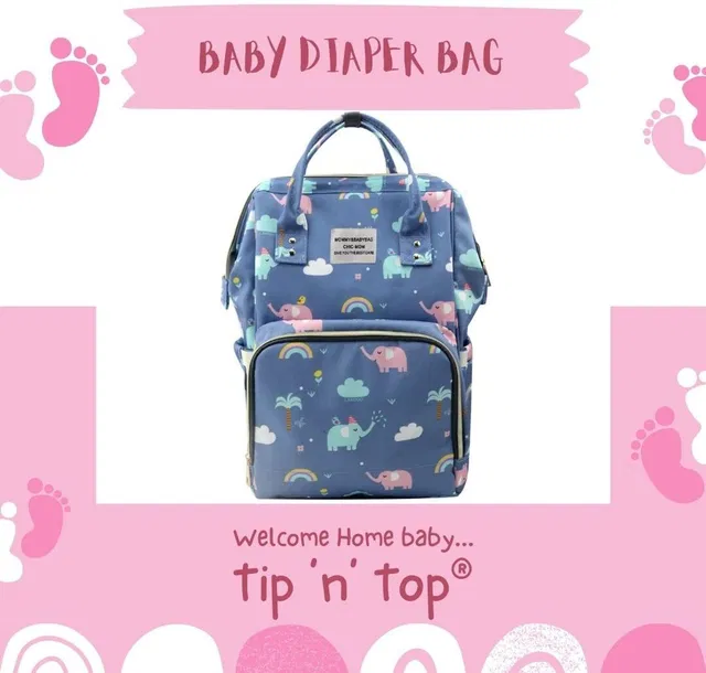 Tip 'n' Top Premium Baby Diaper Bag for Mother & a sipper bottle for kids Diaper Backpack