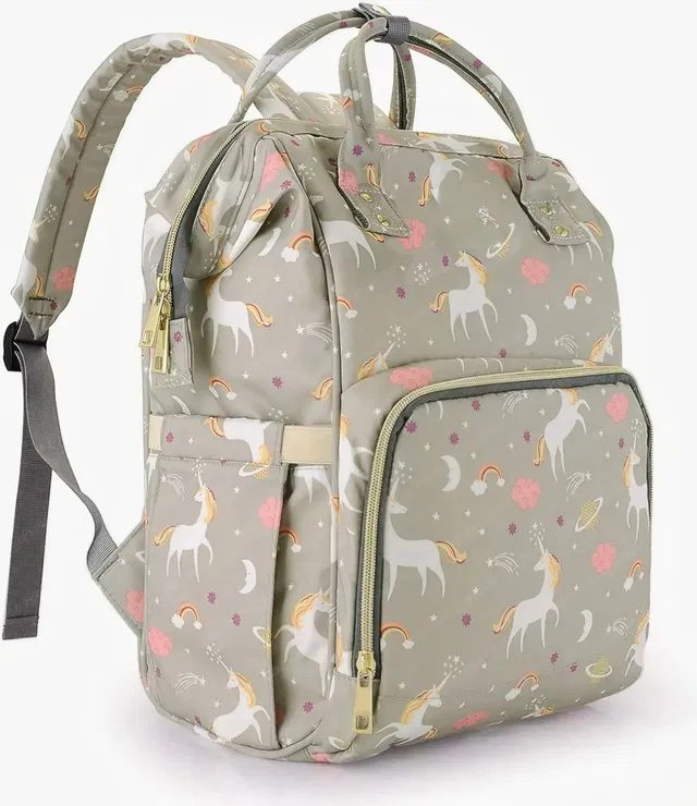 Stylora stylora gray diaper bag mother diaper bag