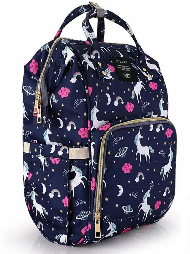 Chinmay Kids red mother backpack Diaper bag