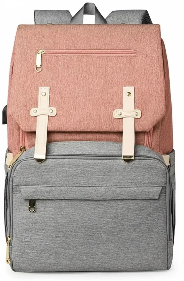 Obaby Diaper Bag spacious/multi-pocket/diaper backpack/fashionable Baby Bag Baby Bag