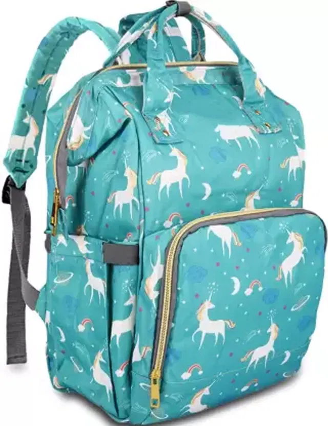 Chinmay Kids Large Capacity Mother Bag Diaper Backpack with Insulated Bottle Storage Diaper bag