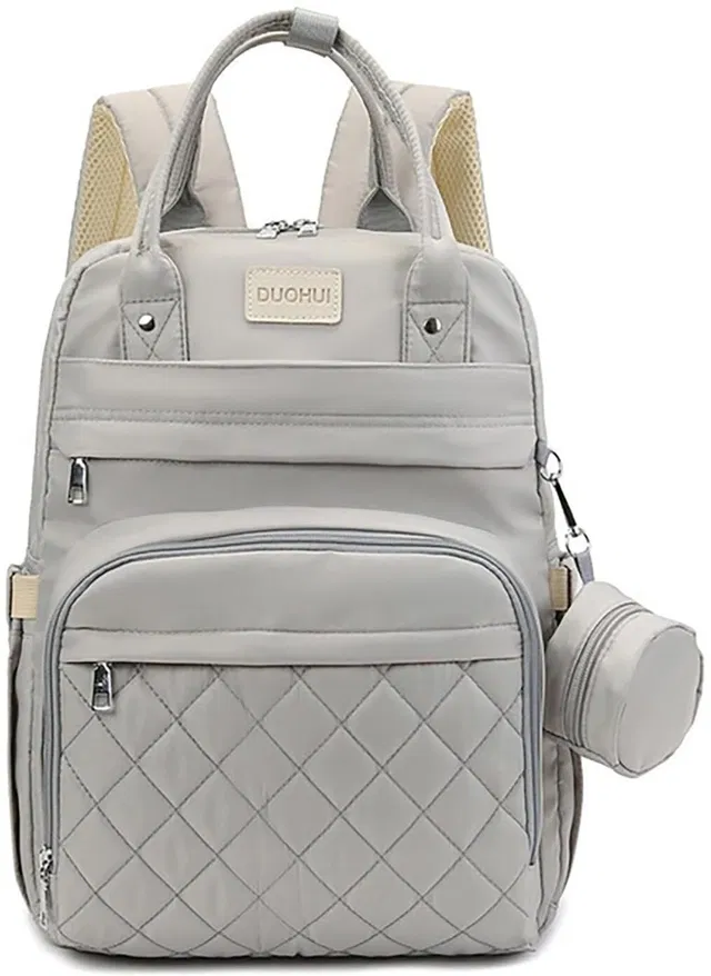 HOUSE OF QUIRK Baby Diaper Bag Maternity Backpack Quilted Diaper Bag