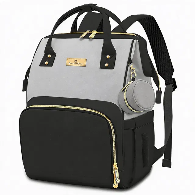 StarAndDaisy Premium Baby Diaper Bag Spacious, Waterproof Backpack with Multiple Pockets Mothers Maternity Bags for Travel Diaper Backpack