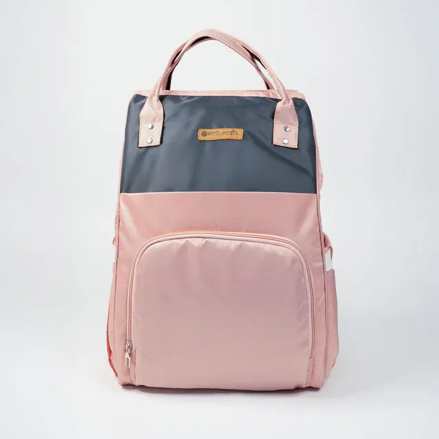 PrettyKrafts Diaper Bag Backpack, Waterproof Multi-Function Diaper Bag for Baby Care Diaper Backpack