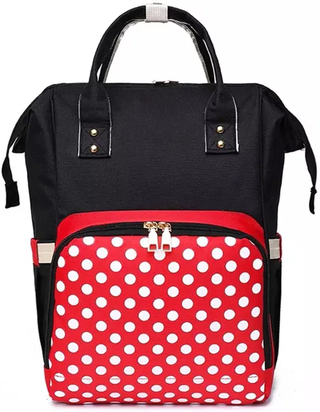 Chinmay Kids Large Capacity Mother Bag Diaper Backpack with Insulated Bottle Storage Backpack Diaper Bag