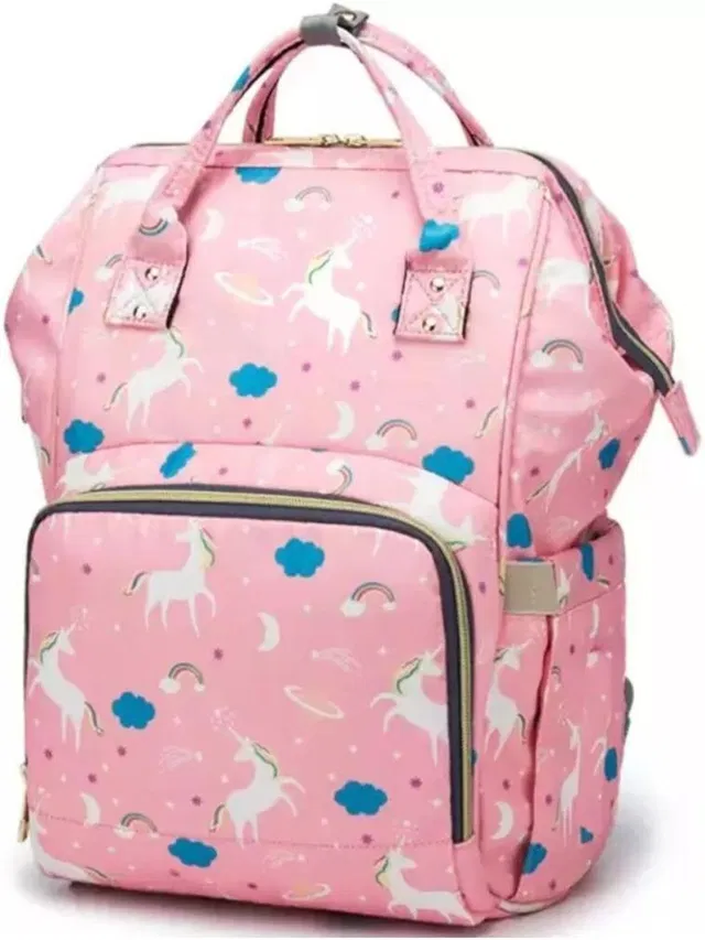 AgroCulture Diaper Bag for New Borns Insulated Bottle Storage Diaper bag