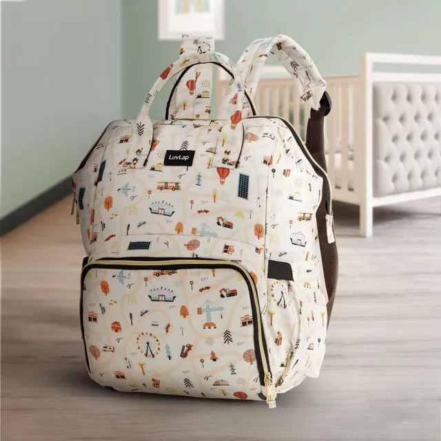 LuvLap Multifunctional Waterproof Diaper Bag-Backpack Cum Tote bag / Travel bag Diaper Bag