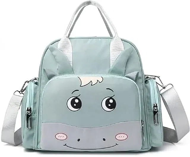 STORY THEM Winnies Diaper Tote Cum Backpack Winnies Diaper Tote Cum Backpack