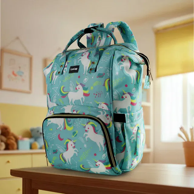 LuvLap Multifunctional Waterproof Diaper Bag-Backpack Cum Tote Bag / Travel Bag Diaper Bag