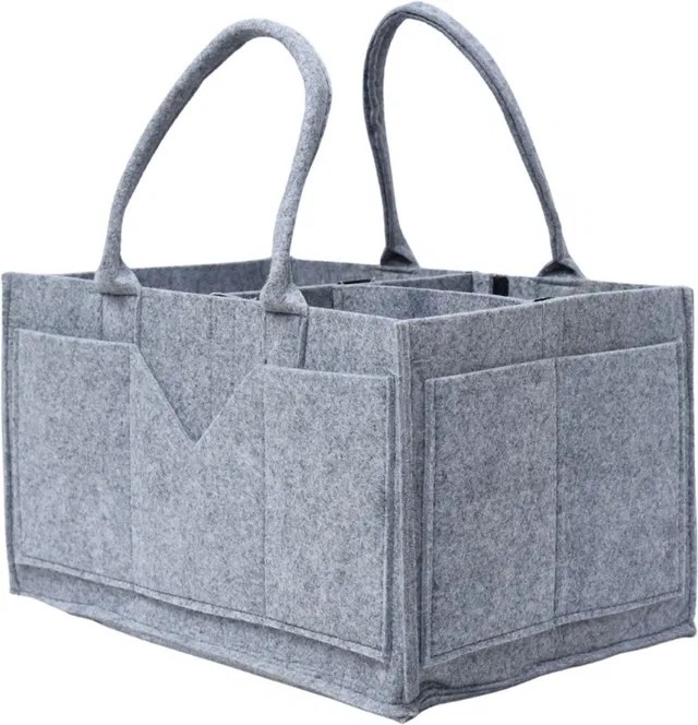 JDAM Baby Diaper Storage Organizer Nappies Bag For All Baby Products Nursery Basket, Multipurpose Bag