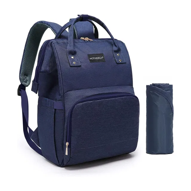 MOTHERLY Everyday Diaper Bag for Mom Travel Basic Edition With Mat
