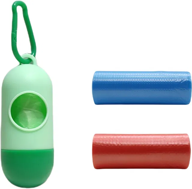 Amso Hygienic Diaper Disposal Bag Dispenser + 2 Garbage Bag Rolls 1