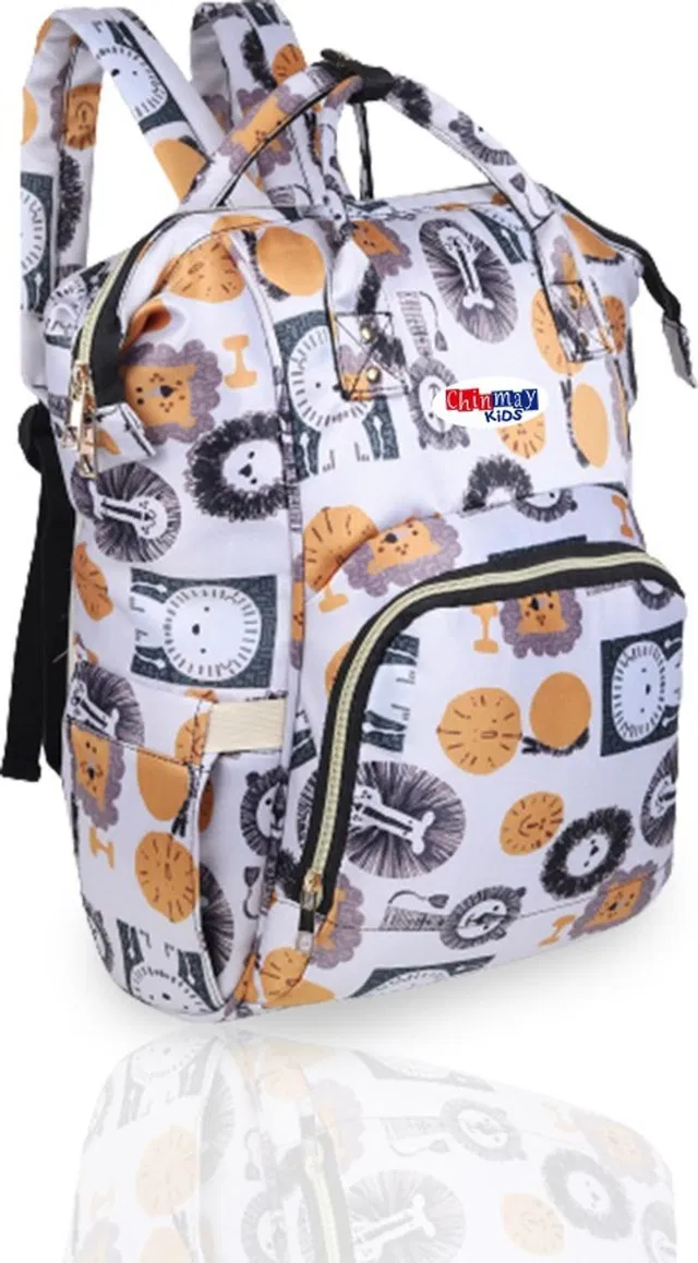 Chinmay Kids Diaper Bag Printed Waterproof Multifunctional Travel Backpack For New Born Diaper bag