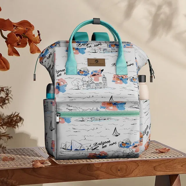 StarAndDaisy Baby Diaper Bag For Mothers Spacious Waterproof Backpack With Multiple Pockets Mothers Maternity Bags for Travel Diaper Backpack