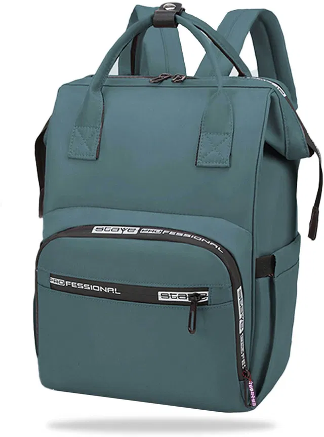 Bembika Diaper Bags For Mom And Dad Kids Travel Waterproof And Large Capacity- Sapphire Backpack Diaper Bag Sapphire Green