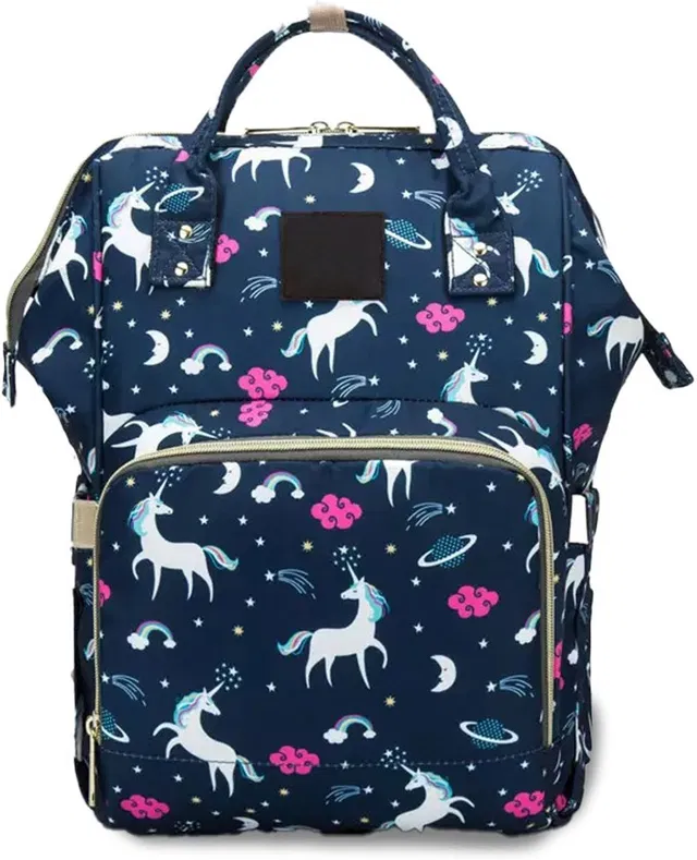 Miss & Chief Large Capacity Mother Bag Diaper Backpack with Insulated Bottle Storage Diaper bag