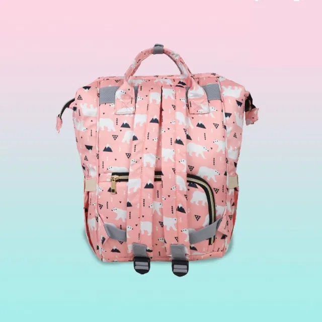 ocean count Travel Ready Baby Utility Backpack Diaper Backpack