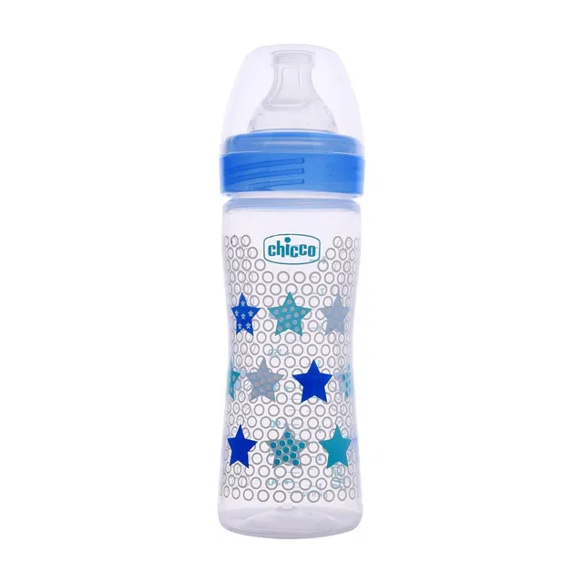 Chicco Well Being PHYSIO BOTTLE 250ML SIL Blue - 250 ml