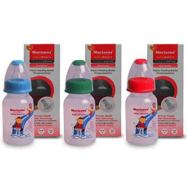Morison Designer Bbay Feeding Bottle 125 ml - 125 ml