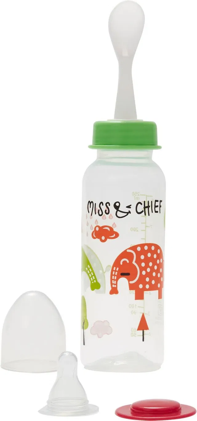 Miss & Chief by Flipkart Slim Neck Baby Feeding Bottle (PP, BPA Free) - 250 ml