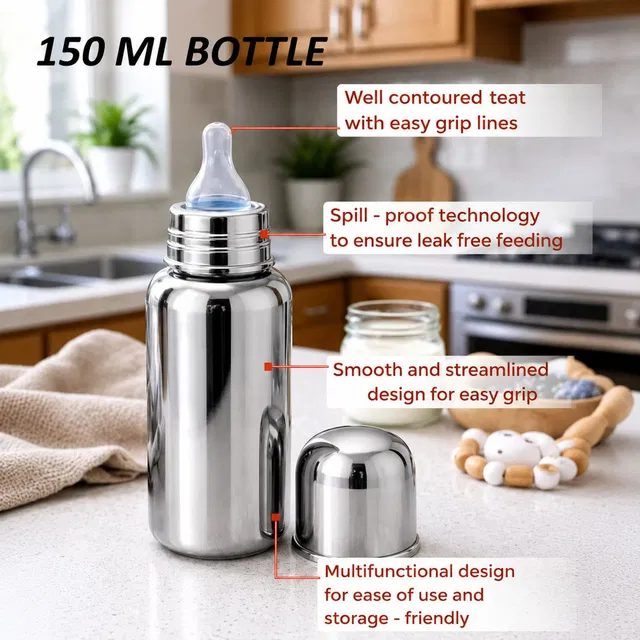 bobyoe Baby Feeding Bottle - 150 ml