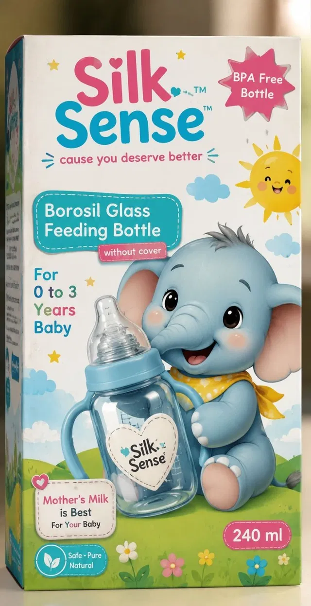silk sense Feeding Brosil BPA Free 200ml - 200 ml