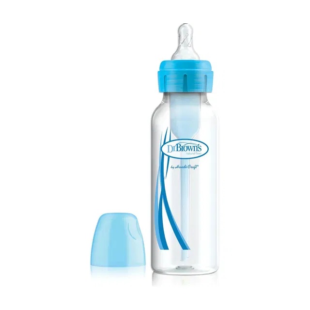 Dr. Brown's PP Options+ Narrow Bottle, BLUE, 1-Pack - 250 ml