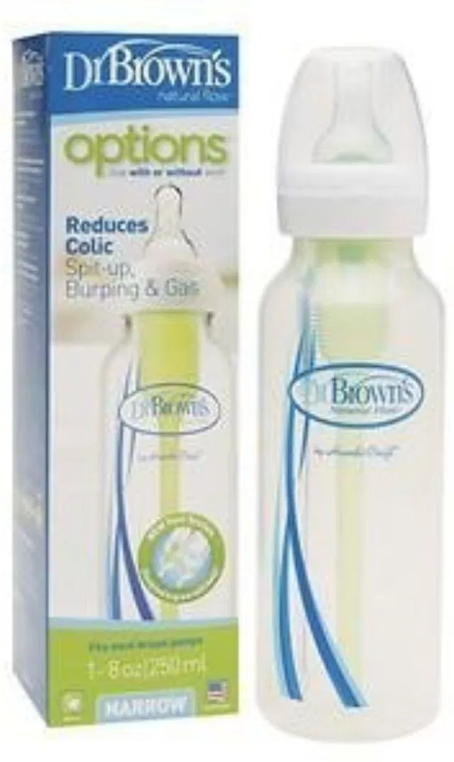 Dr Brown's Slim Neck Feeding Bottle - 240 ml