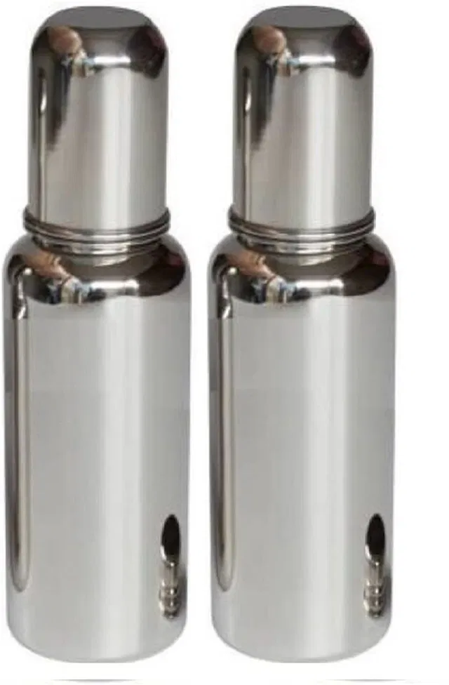 Claoberry Stainless Steel Baby Feeding Bottle 255ml - Combo set | Premium Eco-Friendly - 255 ml