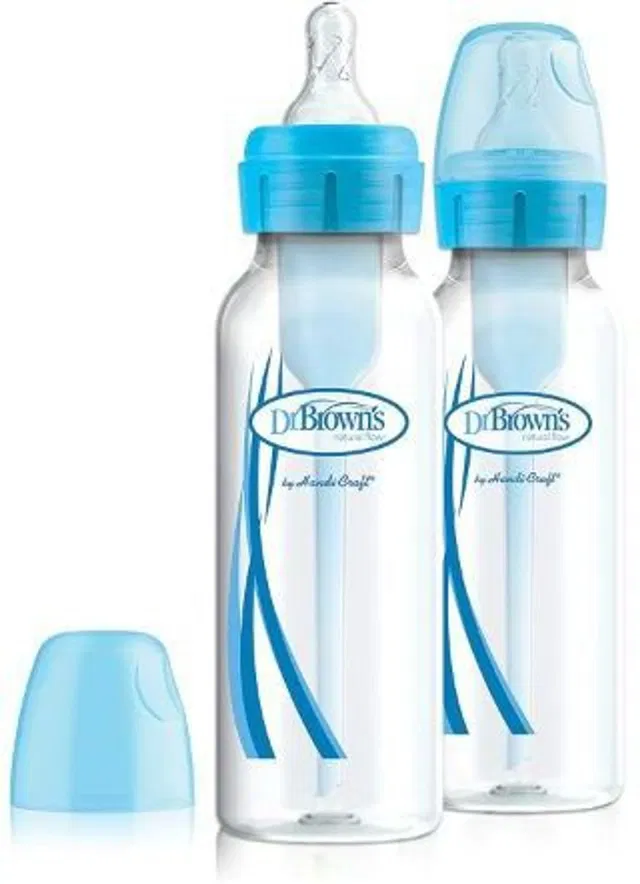 Dr. Brown's Options Narrow Neck 9oz (Pack of 2, Blue) - 270 ml