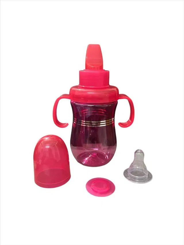 NPE Milk bottle & water sipper 2 in 1 function in one bottle kids BPA FREE sipper
