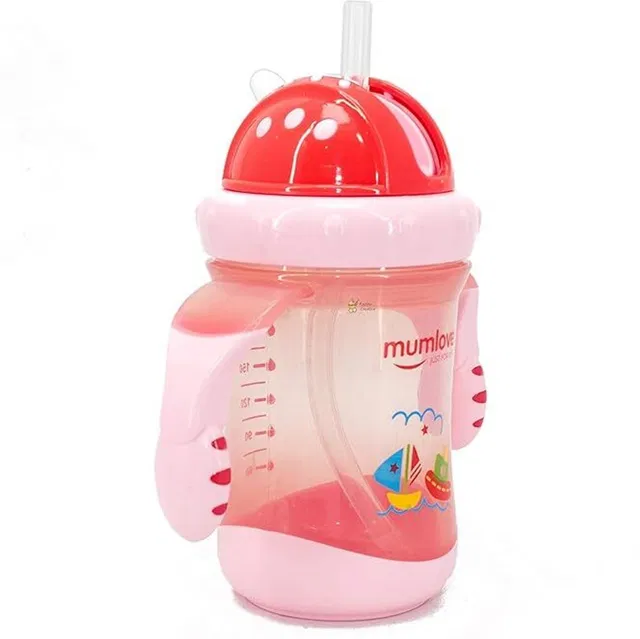Mumlove NEW BORN BABY STROW SIPPER BOTTEL