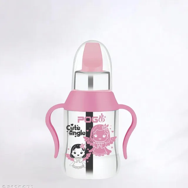 Kbhanjan Premium Quality Stainless steel Baby sipper bottle with handle