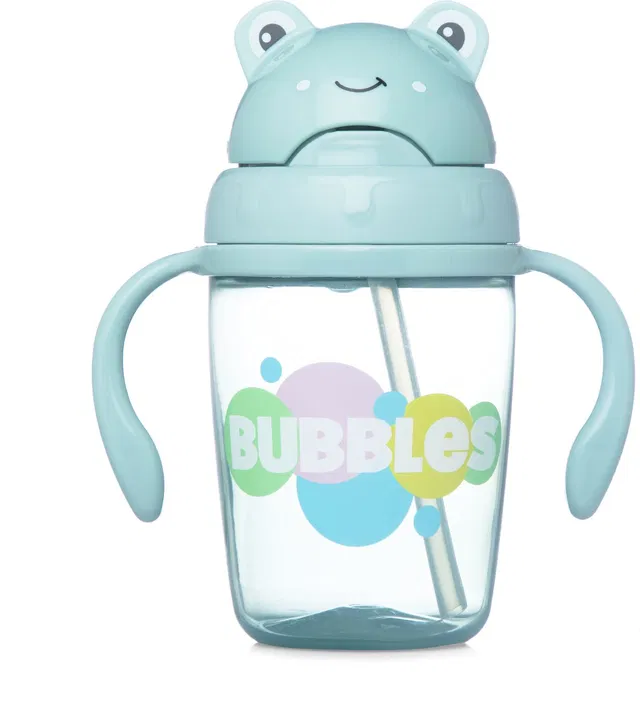 Bubbles Premium Baby Straw Sipper Bottle 320 ml BPA Free Sippy Cup For Kids