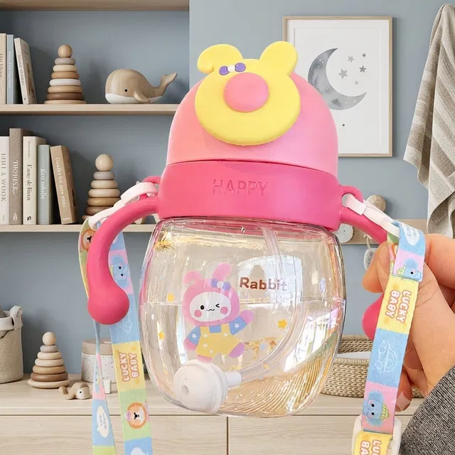 Magic Pebbles Little Baby Sipper/Sippy Cup, Anti-Spill Soft Silicone Spout, 6m+
