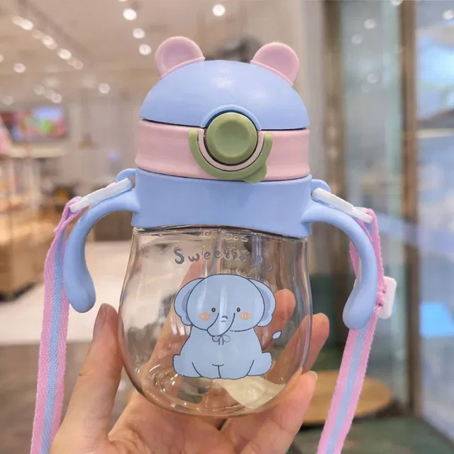 BEBZI Bear Design Kids Sipper Cup Blue