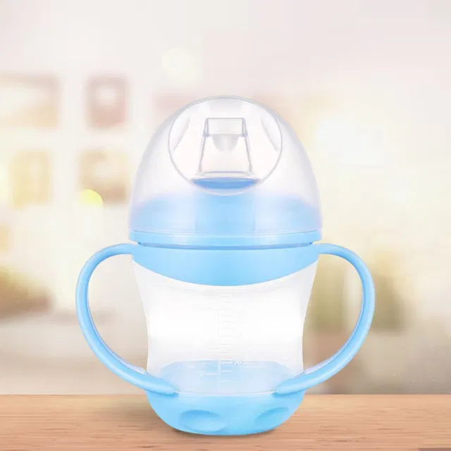 Kidbea Baby Sippy Cup Learning Sipper Feeding Bottle & Twin Handles