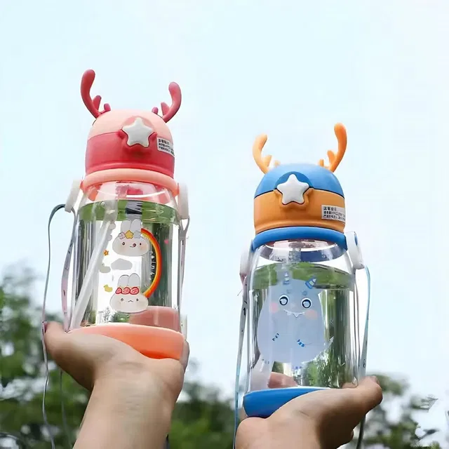 SHREE GRB Little Baby Sipper/ Sippy Cup 600ml, Anti-Spill Soft Silicone Spout, 6MONTH+ i59