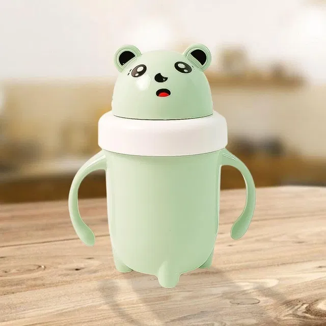 Nyla NX Premium Stainless Steel Sipper Mug for Kids with Soft Silicone Straw and Handle