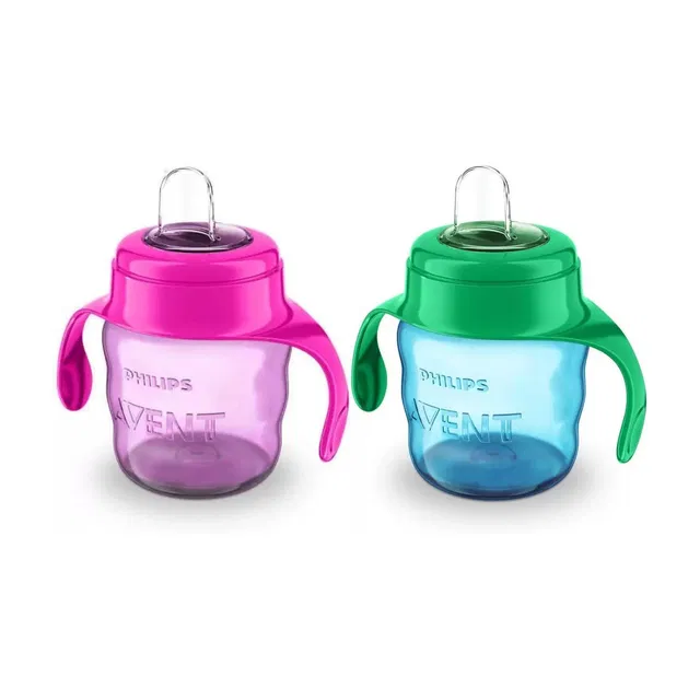 Philips Avent Avent Toddler Spout Cup With Twin Handle Pack of 2 pcs