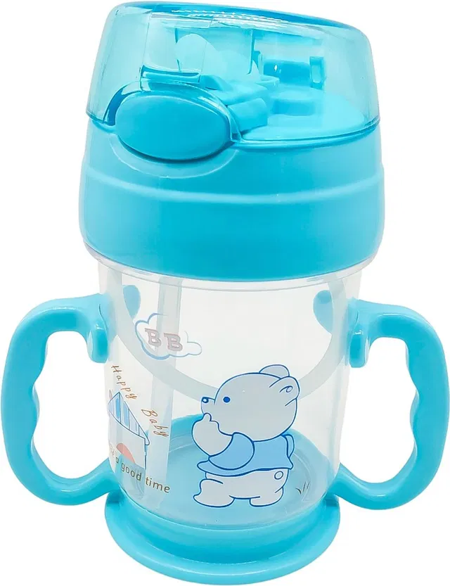 Tatsam baby sipper water bottle for kids blue color bpa free 1 sip sipper bottle