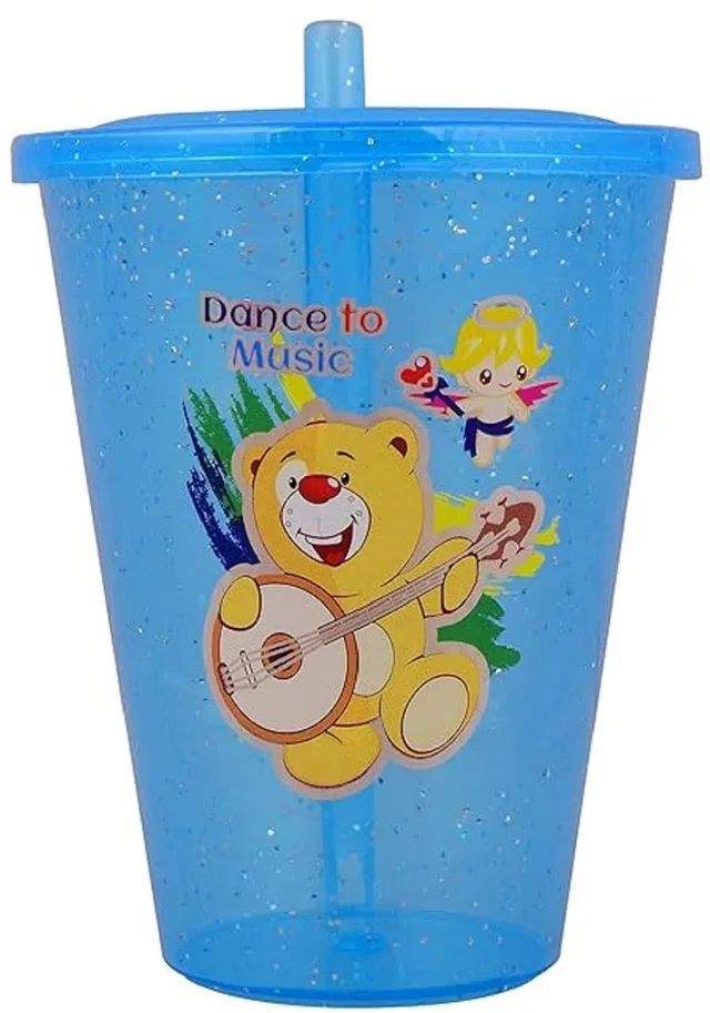 sbaprime Sipper Glass with Lid for Kids